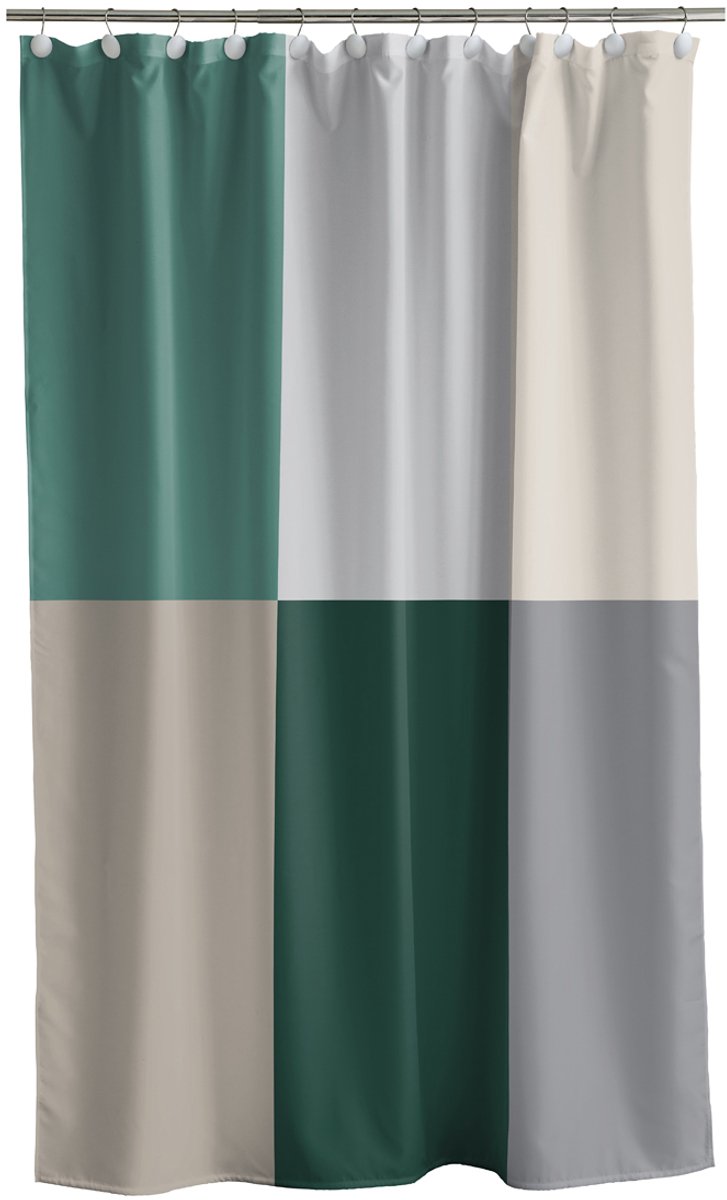 Södahl Fusion Douchegordijn 180 x 200 cm Sea Green
