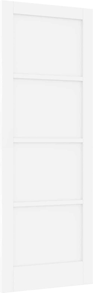 vidaXL - Interne - Deur - 78 - x - 211 - cm - Multiplex - Wit