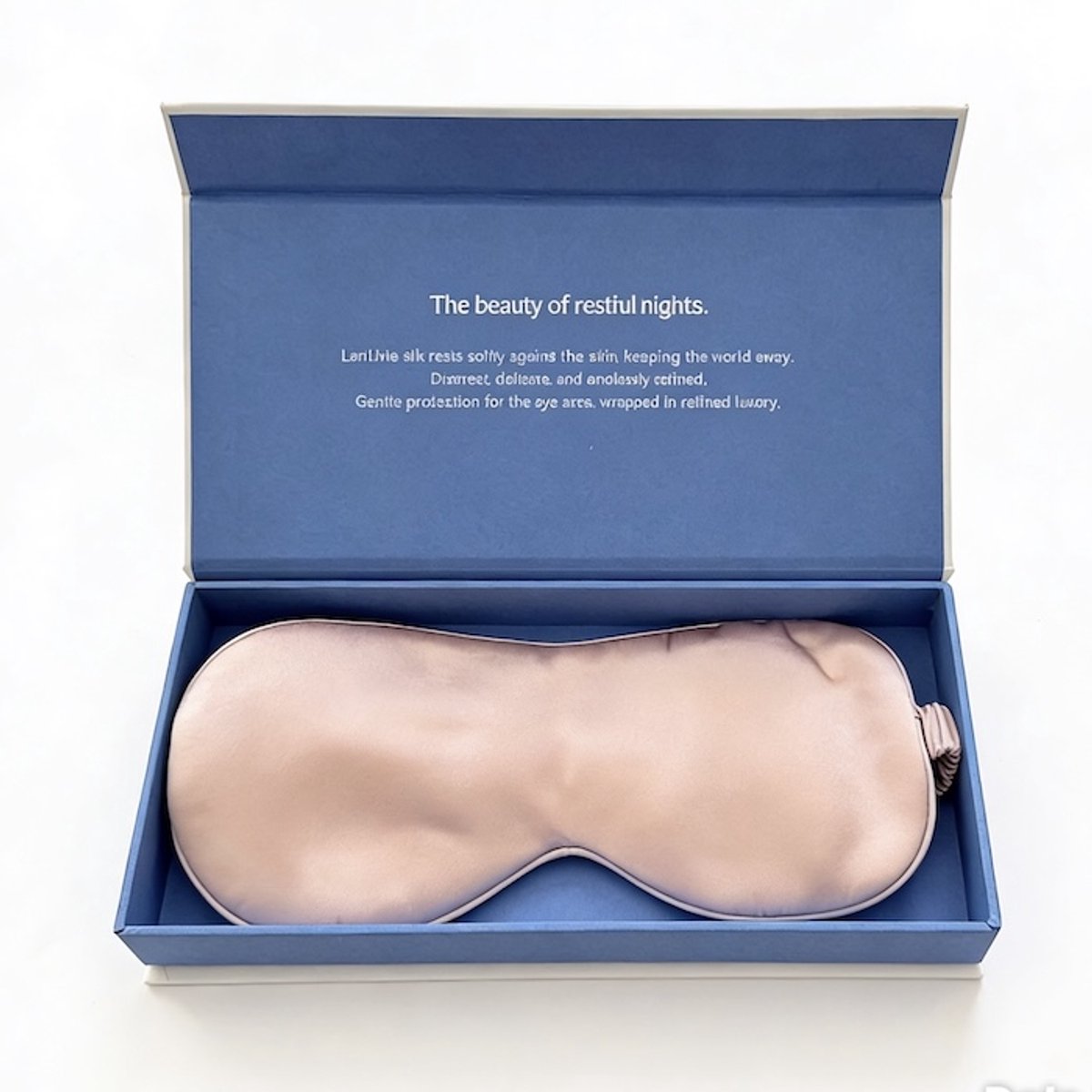 Luxe Oversized Zijde Slaapmasker 22 Momme – Roze - 100% Mulberry Silk – Extra Groot & Lichtdicht – Perfect Cadeau (Gift) – Ideaal voor Reizen & Thuisgebruik