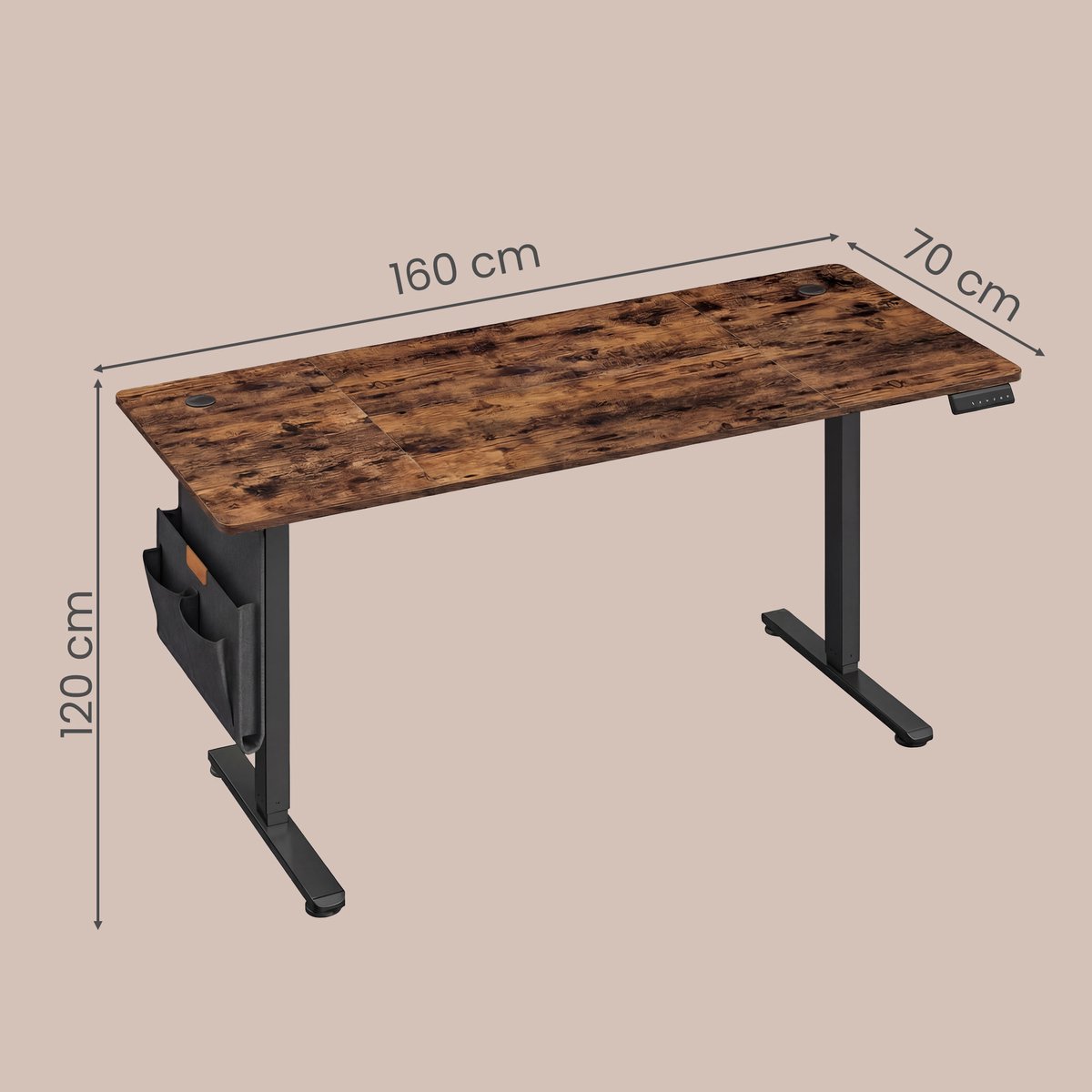 SONGMICS - Bureau - 160x70cm thumbnail 2