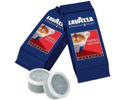 100 Original Lavazza Espresso Forte e Deciso Capsules Espresso Point - 100 koffiecups