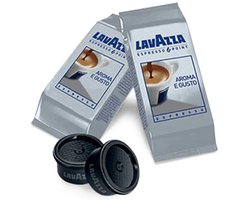100 Original Lavazza Espresso Aroma e Gusto Capsules Espresso Point - 100 koffiecups