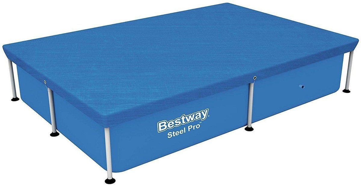 Golden crown - Pool cover - Veilig en duurzaam - 300x201cm - Bescherming voor zwembaden - Waterafvoer - Geschikt voor rechthoekige zwembaden