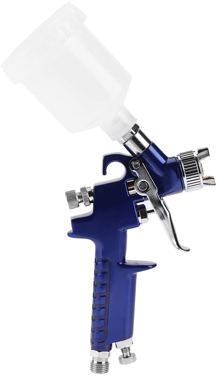 Store_7 - Mini Pneumatische Spuitpistool - 0.8/1.0mm Nozzle - Lichtgewicht en gebruiksvriendelijk - 125ml Capaciteit - Voor Autospuitwerk - Ideaal ...