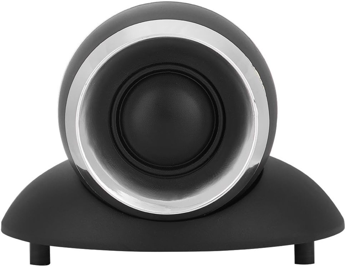 Hi-Fi Speaker - 25mm Tweeter - Ultra High Pitch Geluid - Zwart - Geschikt voor Home Cinema - Multimedia Speaker - 35W