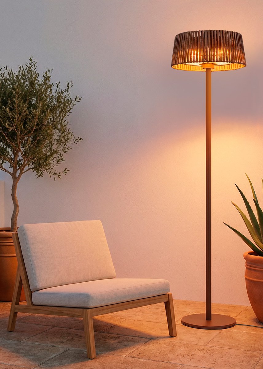 CREATE - Infrarood terras- en tuinverwarmer - Mokka - PATIO HEATER – foto 4