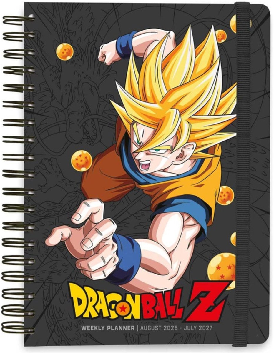 Dragon Ball Z School Agenda 2026-2027 ( aug - juli )