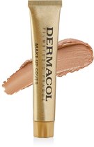 Dermacol Full Coverage Matte Foundation - Waterproof Make-Up - Olie-vrije Formule - SPF 30 - Extreme Dekking - Langdurig