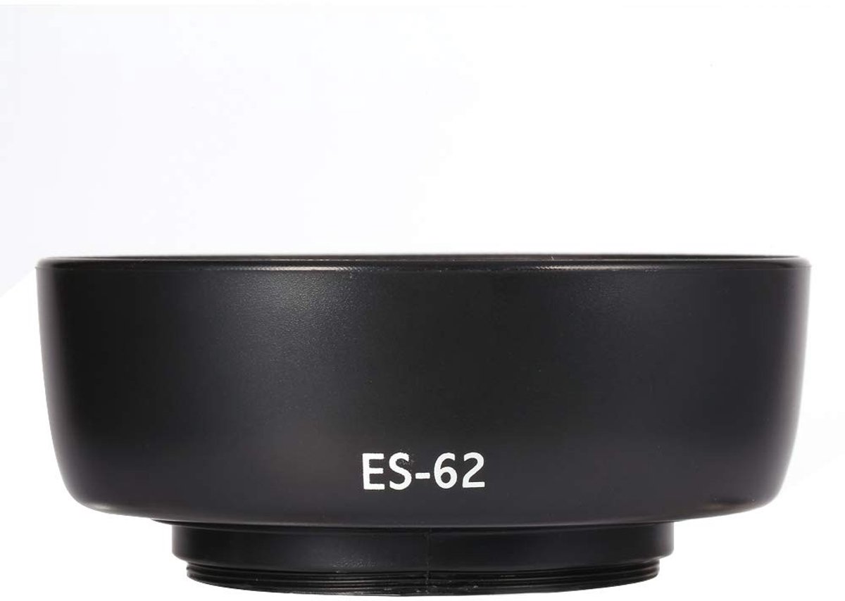 Allecto - Lens Hood - Voor Canon EF 50mm f/1.8 II - ES62 Bayonet Twist Lock - Bescherming tegen licht - Verbeterde beeldkwaliteit - Professioneel e... thumbnail 5