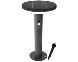 Kynast LED Padverlichting - tuinlamp met bewegingsmelder - 20 LEDs - buitenlamp 5-8 meter reikwijdte - sokkellamp op zonne energie