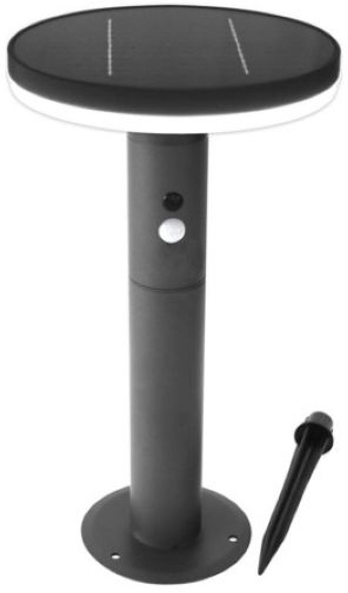 Kynast LED Padverlichting - tuinlamp met bewegingsmelder - 20 LEDs - buitenlamp 5-8 meter reikwijdte - sokkellamp op zonne energie