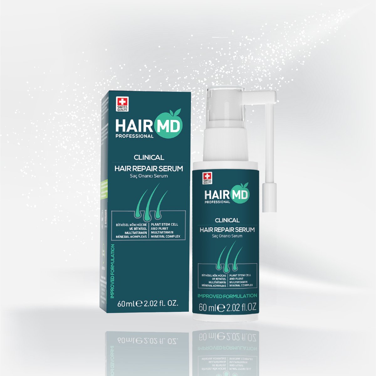 HairMD - Hair Repair Serum - Anti Haaruitval - Ondersteunend voor Haargroei