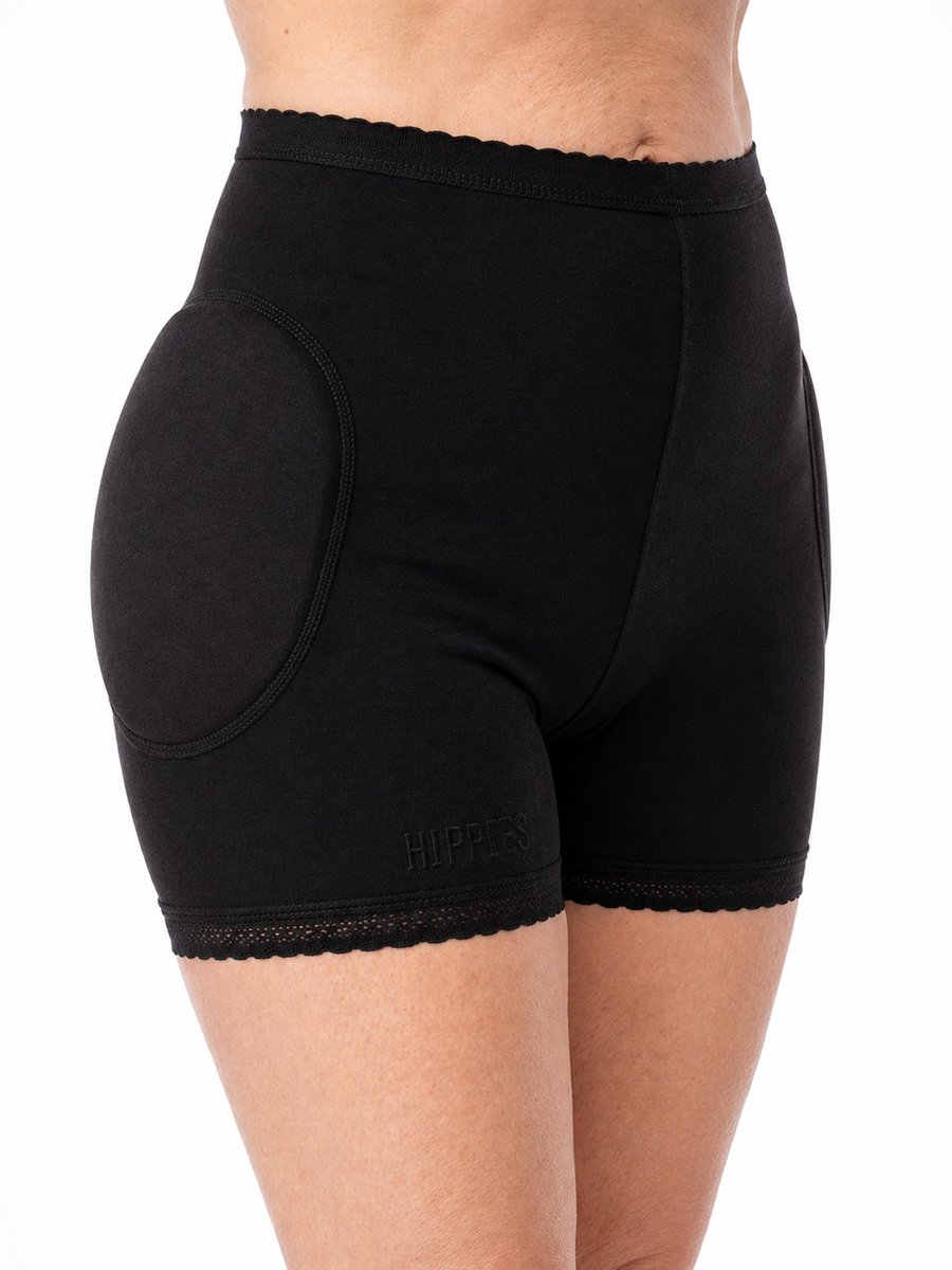 Dutchblue® Dames Heupbeschermer Zwart L – HIPPIES Protectors – Valbescherming – Beschermbroek – Comfortabel & Wasbaar