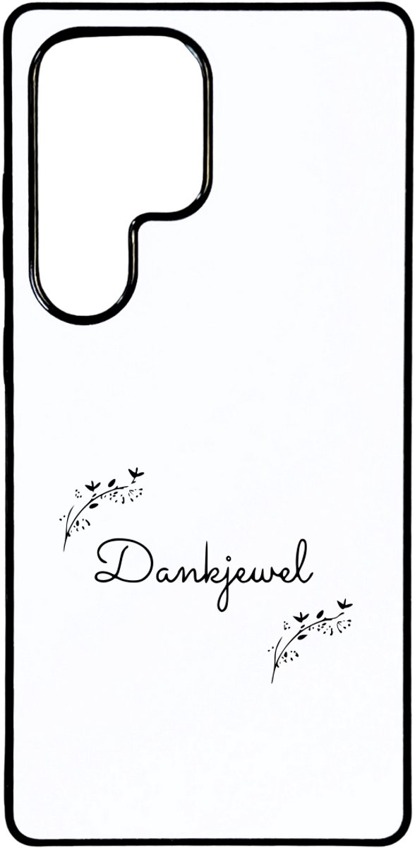 Hacebo® - Dankjewel cadeau geschenk bedanken bedankt telefoonhoesje - Dankjewel - Dankjewel cadeau geschenk bedanken bedankt - telefoonhoesjes - Dankjewel cadeau geschenk bedanken bedankt - hoesje geschikt voor Samsung Galaxy S25 Ultra