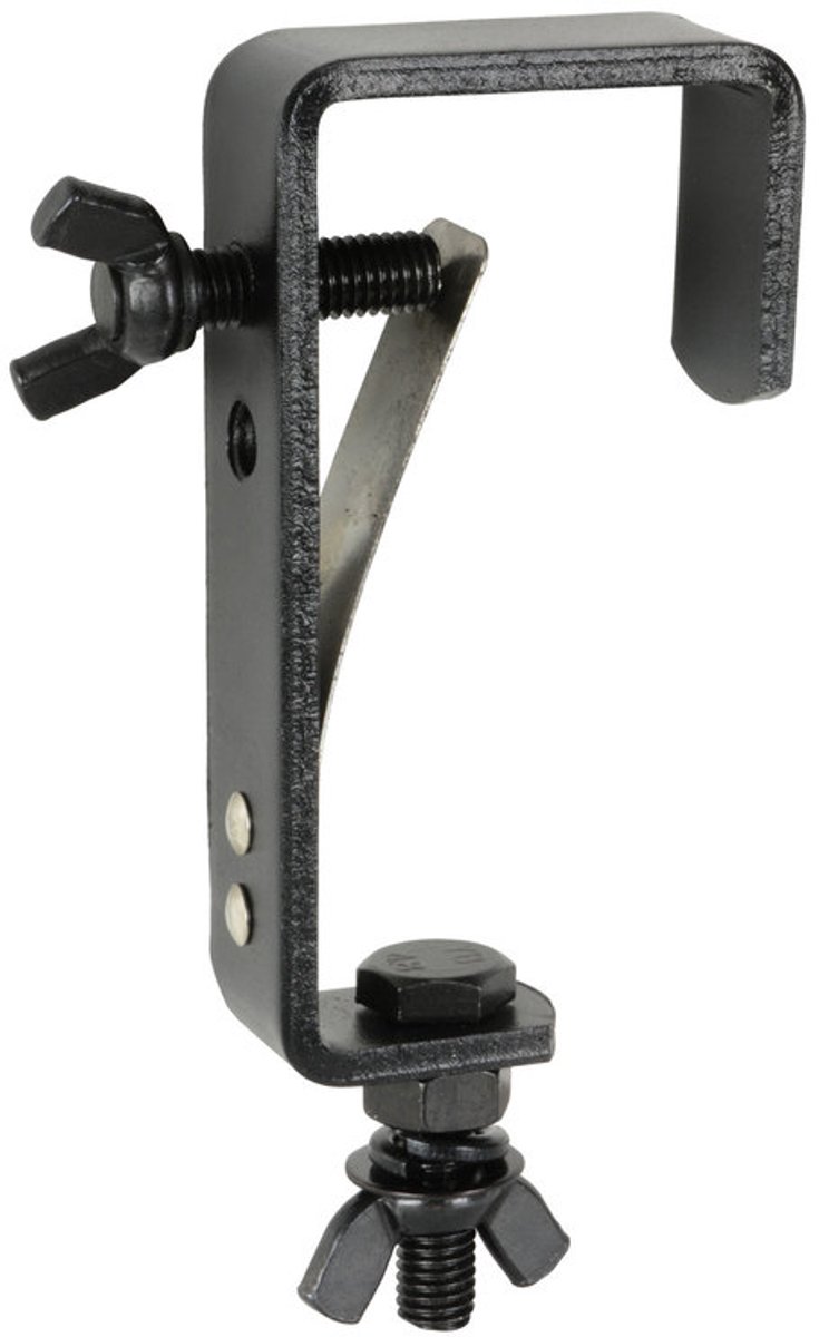 Trussklem zwart 50mm Recht