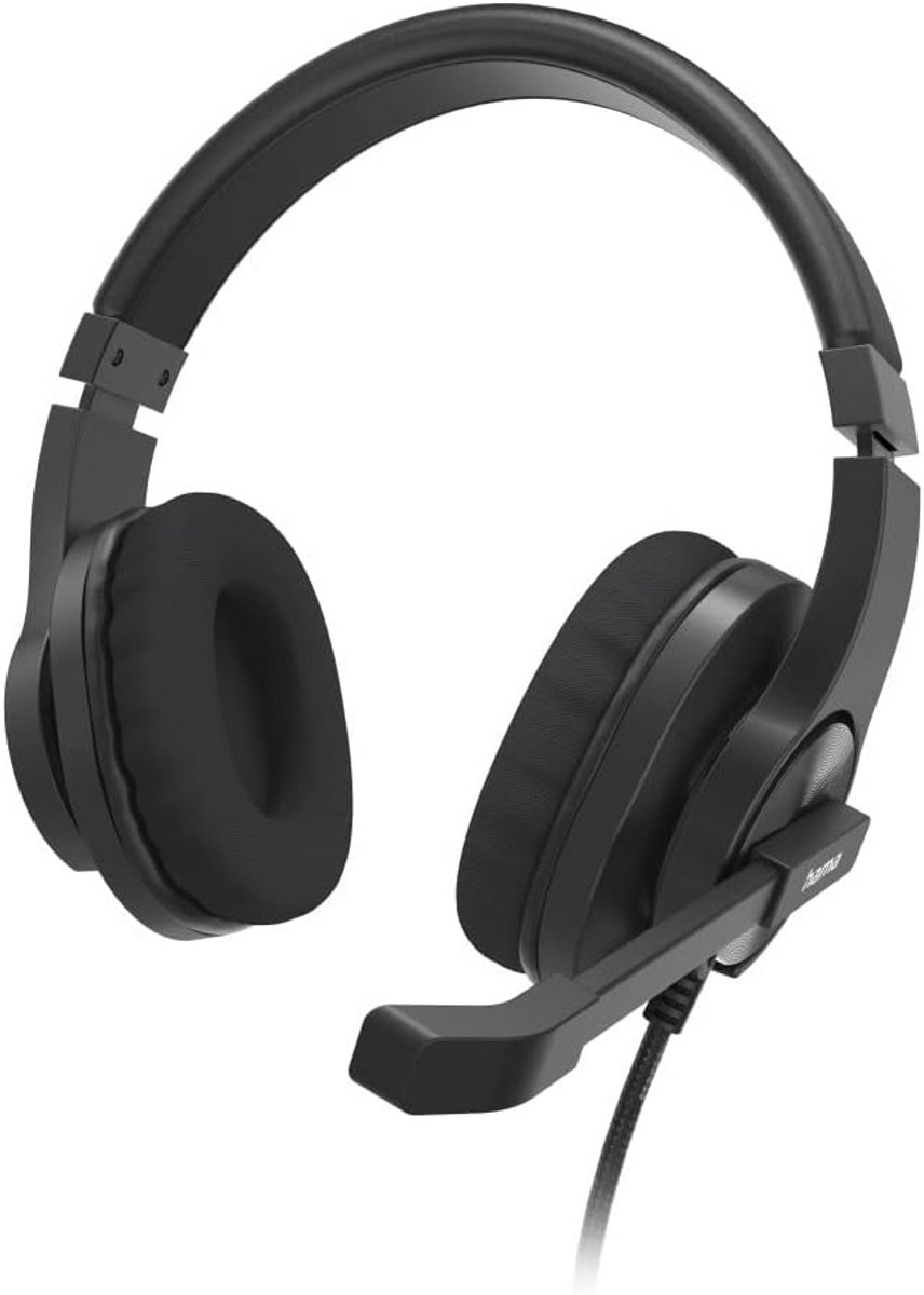 Bedrade Stereo Headset met Microfoon voor PC en Laptop - 3.5mm Jack Aansluiting