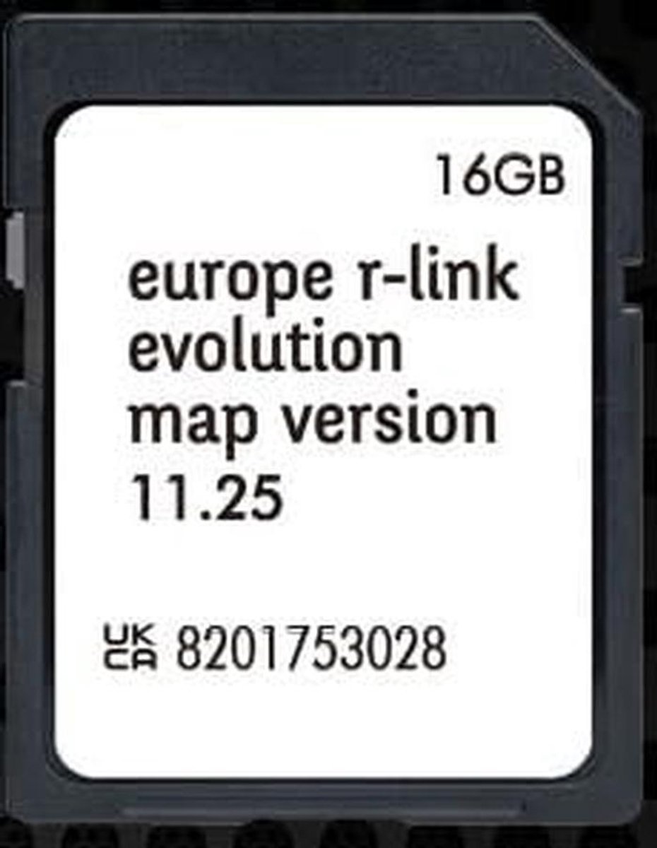 Navigatie SD Kaart Europa 2024 Update voor R-Link Systemen