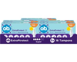 o.b. Tampons Extraprotect Super — 16 stuks