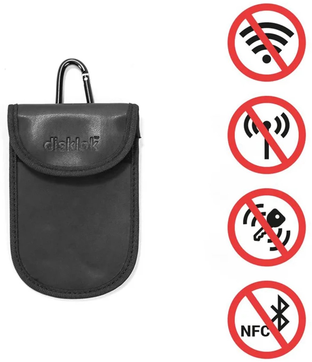 Defa Disklok Sleutelhoes RFID - Maat S - Anti-skimming