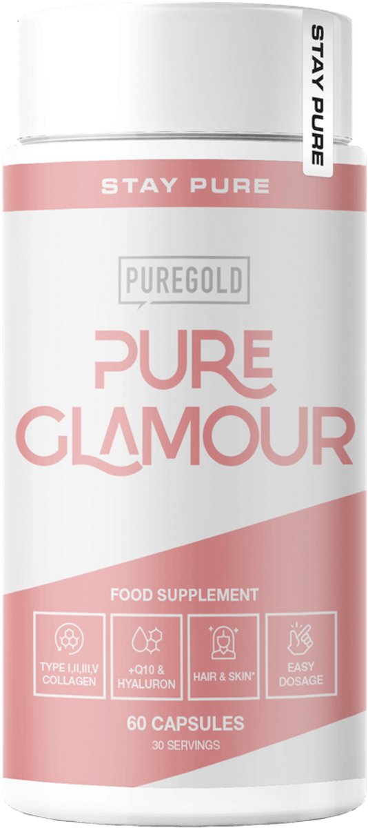 Pure Gold Pure Glamour Beauty Capsules – Beauty Formule – 60 Capsules