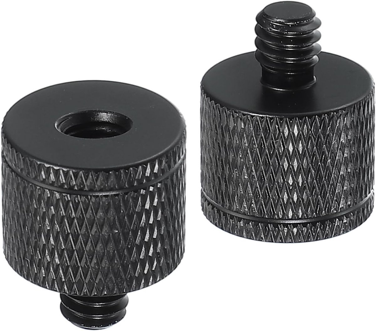 Ronte - Statief Schroef Adapter M6 Vrouwelijk naar 1/4 "Mannelijk, Set van 2 - Camera Montage Schroef - Microfoon Houder Accessoires