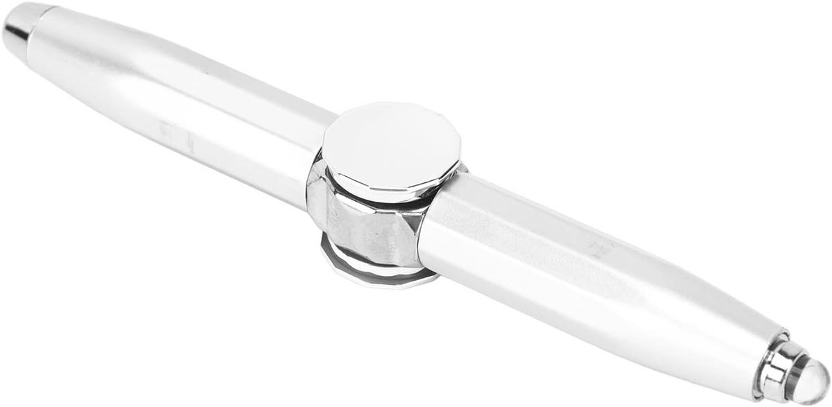 Fidget Pen Spinner met LED Licht, Stressverlichting Balpen voor Volwassenen, Studenten en Kinderen, Ideaal voor Creatieve Ontspanning