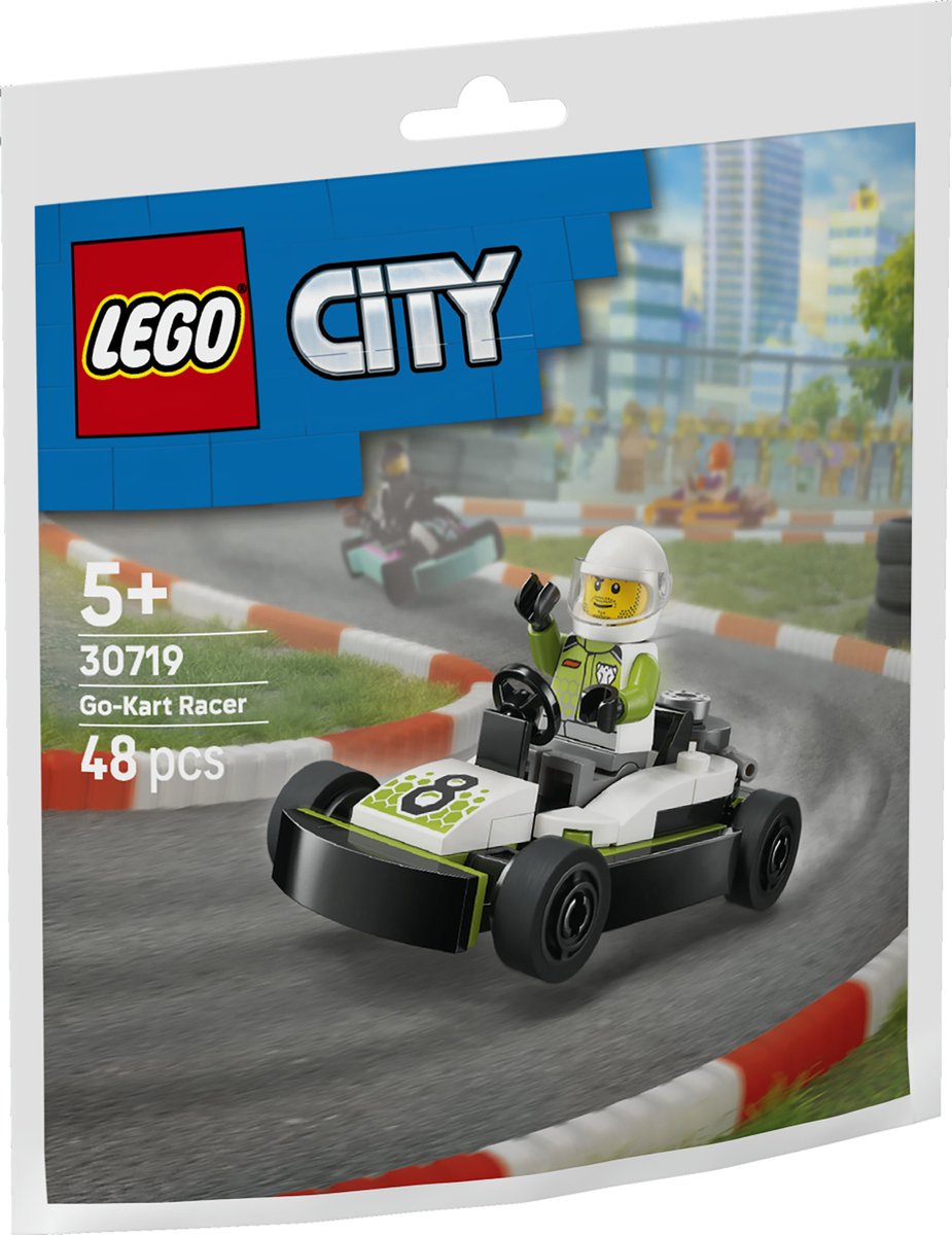 LEGO City - Go-kart Racer (paperbag) - 30719 – foto 6
