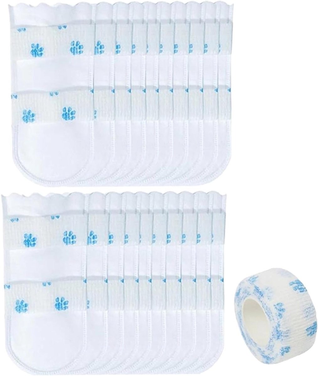Wegwerp hondenlaarzen en pootbeschermers - waterdicht, comfortabel en ideaal voor wondverzorging en postoperatieve bescherming