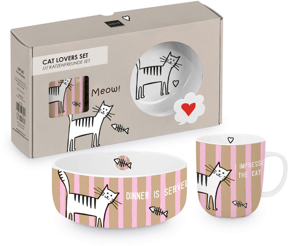 Geschenkset voor kattenvrienden