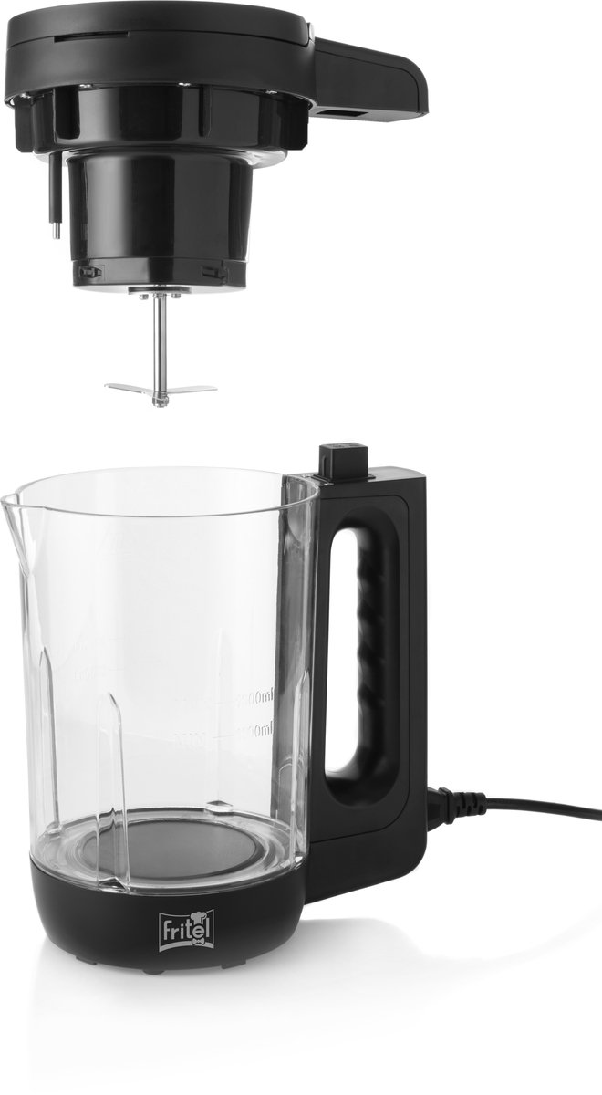 FRITEL SMM 4980 Soup & Milk Maker - Soepmaker en Plantaardige Melkmaker 2-in-1 - 1,6L - Melk, Smoothies & Soep - BPA-vrije Tritan Kan - Zwart van Fritel — afbeelding 3