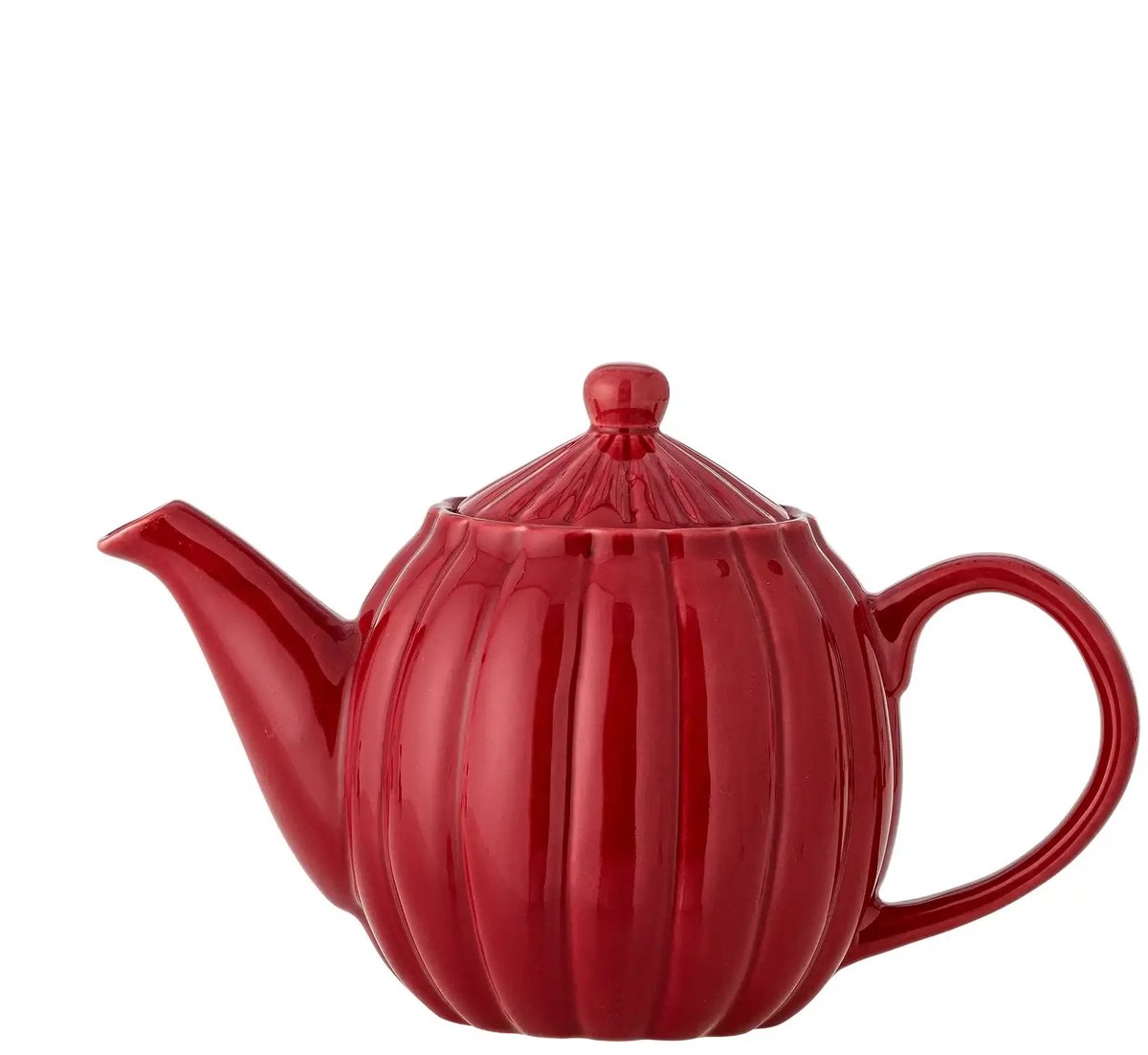Theepot aardewerk rood Latina 1L