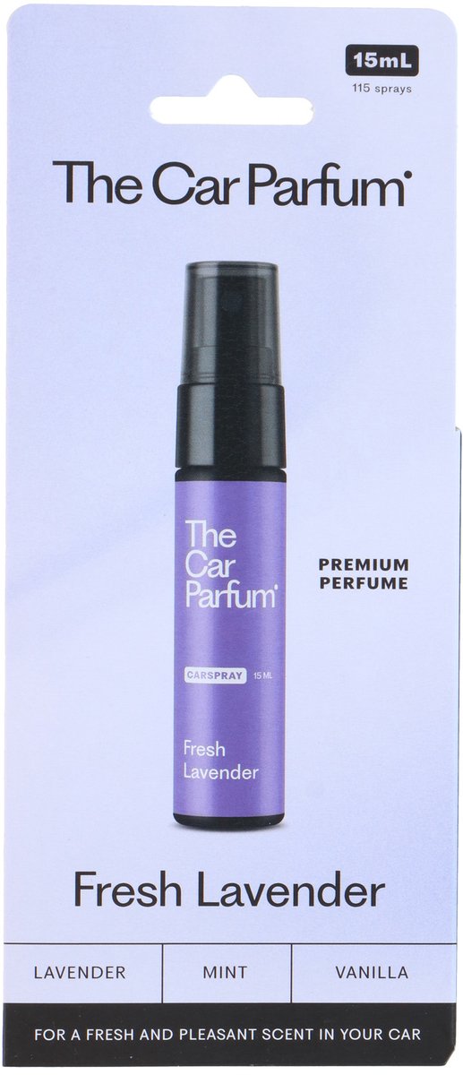 The Car Parfum Luchtverfrisser Fresh Lavender 15ml