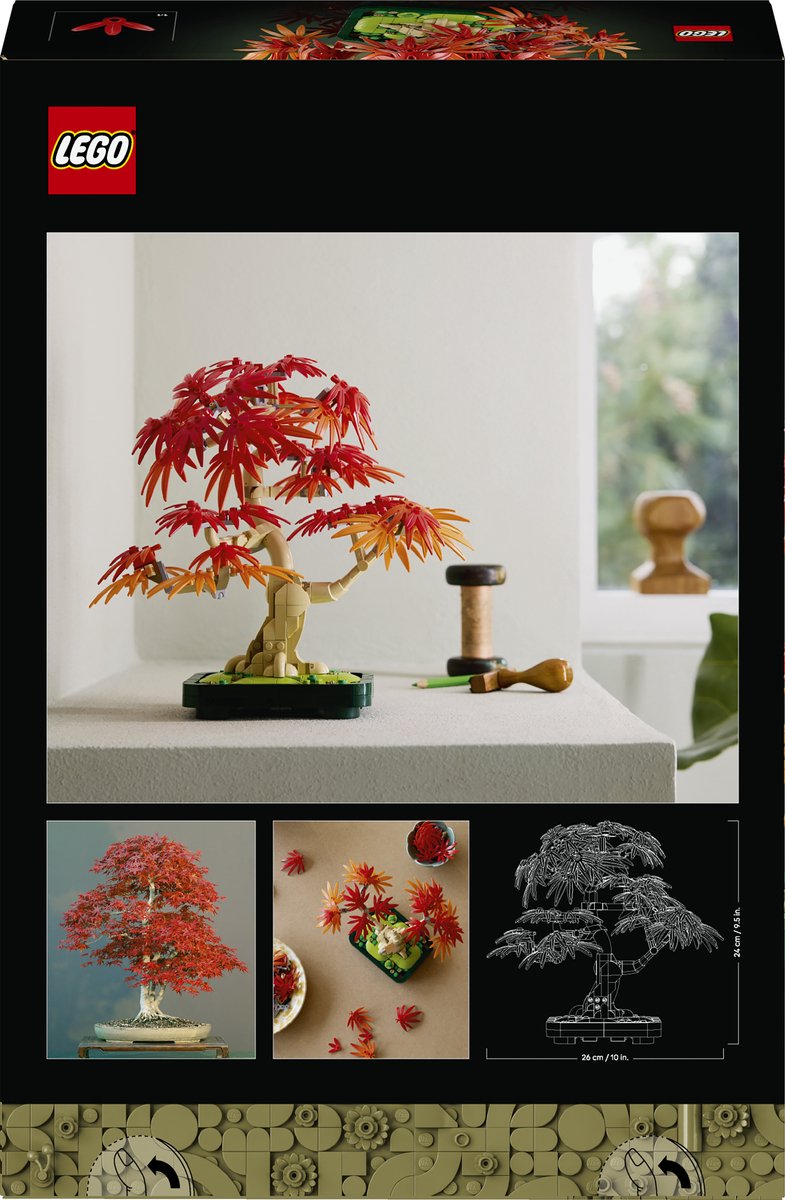 LEGO Botanicals Japanse Esdoorn Bonsaiboompje - 10348 — afbeelding 11