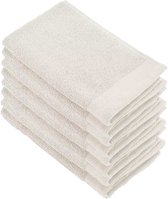 Walra Gastendoek - Soft Cotton - Set van 8 - Hotel Kwaliteit - 100% katoen - 550 g/m² - 30x50 cm - Kiezel Grijs