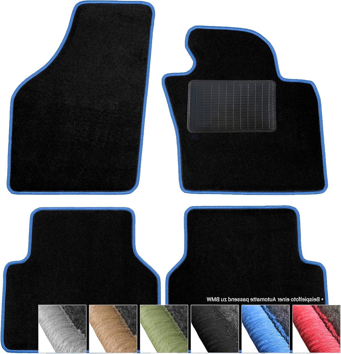 Vloermatten Auto Velours - Automatten Set - Auto Interieur Beschermen - Voertuigspecifieke