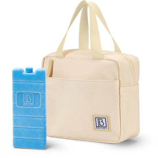 Brisby 4 Laags Geïsoleerde Koeltas - Lunchtas - Kolftas 4 liter - Smooth Créme van Merkloos — afbeelding 2