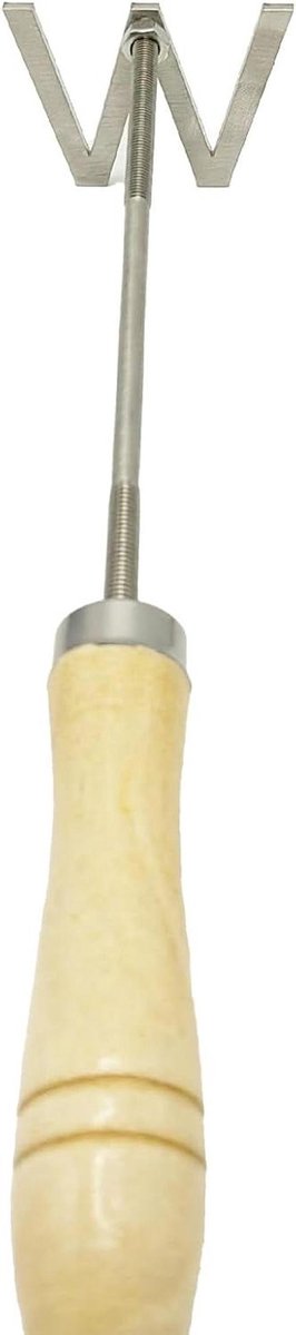 Branding Iron Wood - Hout Brander - Personalisatie Ambachten - Roestvrij Staal - 2 Inch - W