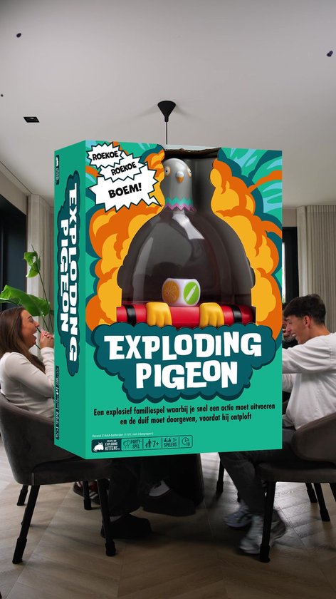 Exploding Pigeon - 3+ Spelers | Games | bol