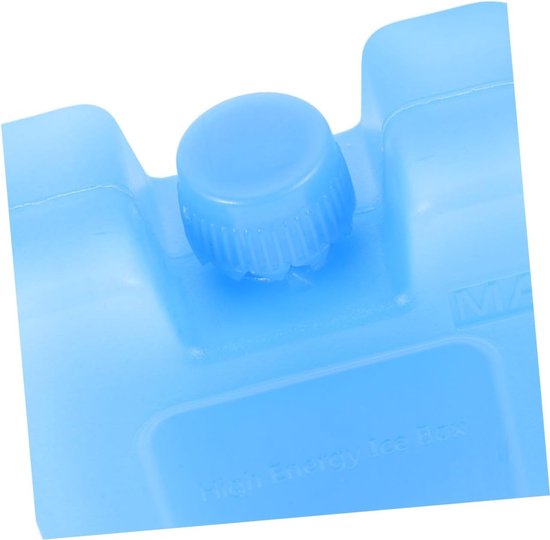 Koelbox Set - Diepvriesboxen Herbruikbaar - Lunch Koel Houden - Compact En Lichtgewicht - 3x7x3 cm - Blauw — afbeelding 2