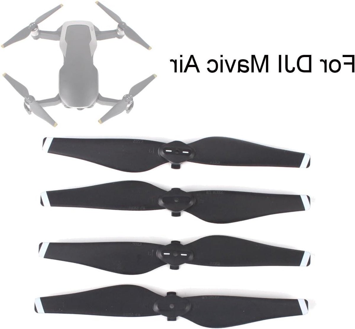 Drone Propellers - Reserve Bladen - Vlieg Stabiliteit - Snelle Ontgrendeling - 4 Stuks - Wit