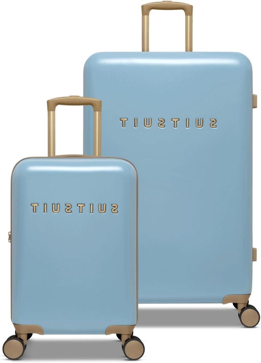 Reis Koffers - Bagage Set - Vakantie Voorbereiding - Lichtgewicht Ontwerp - Duo Set 127L - Blauw