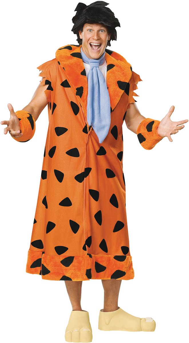 "Fred Flintstone™-kostuum voor mannen - Verkleedkleding - Medium"