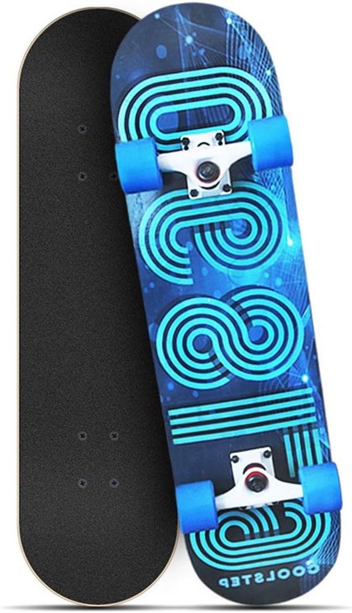 Compleet Skateboard Trick Board Stunts Uitvoeren Dubbel Kick Deck 31 x 8 Inch
