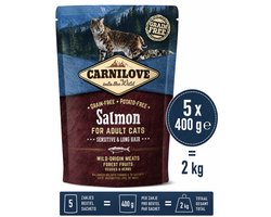 Carnilove Zalm Sensitive & Long Hair 2kg