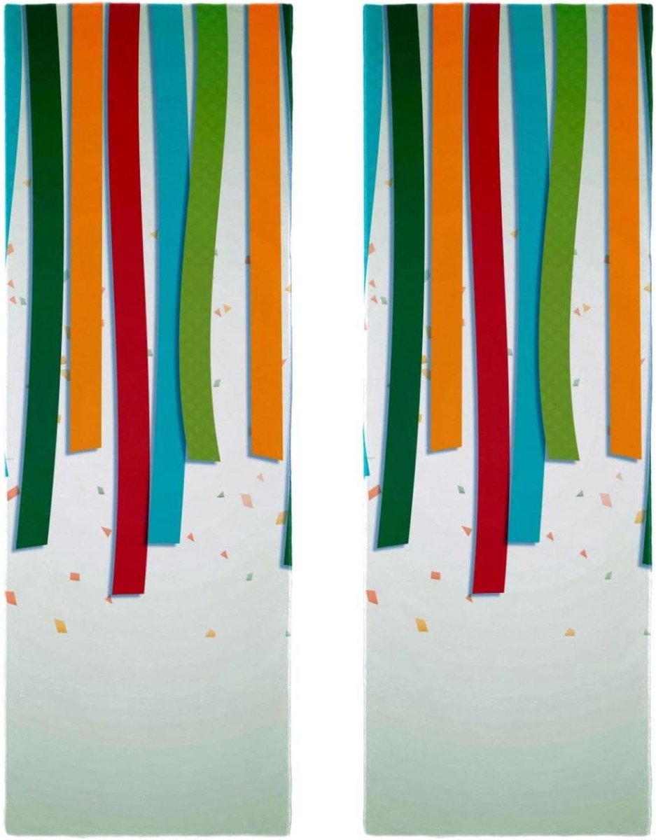 Microfiber Handdoek - Sport Handdoek - Zweet Absorberen - Sneldrogend & Koel - 29.5 x 81.5 cm - Veelkleurig