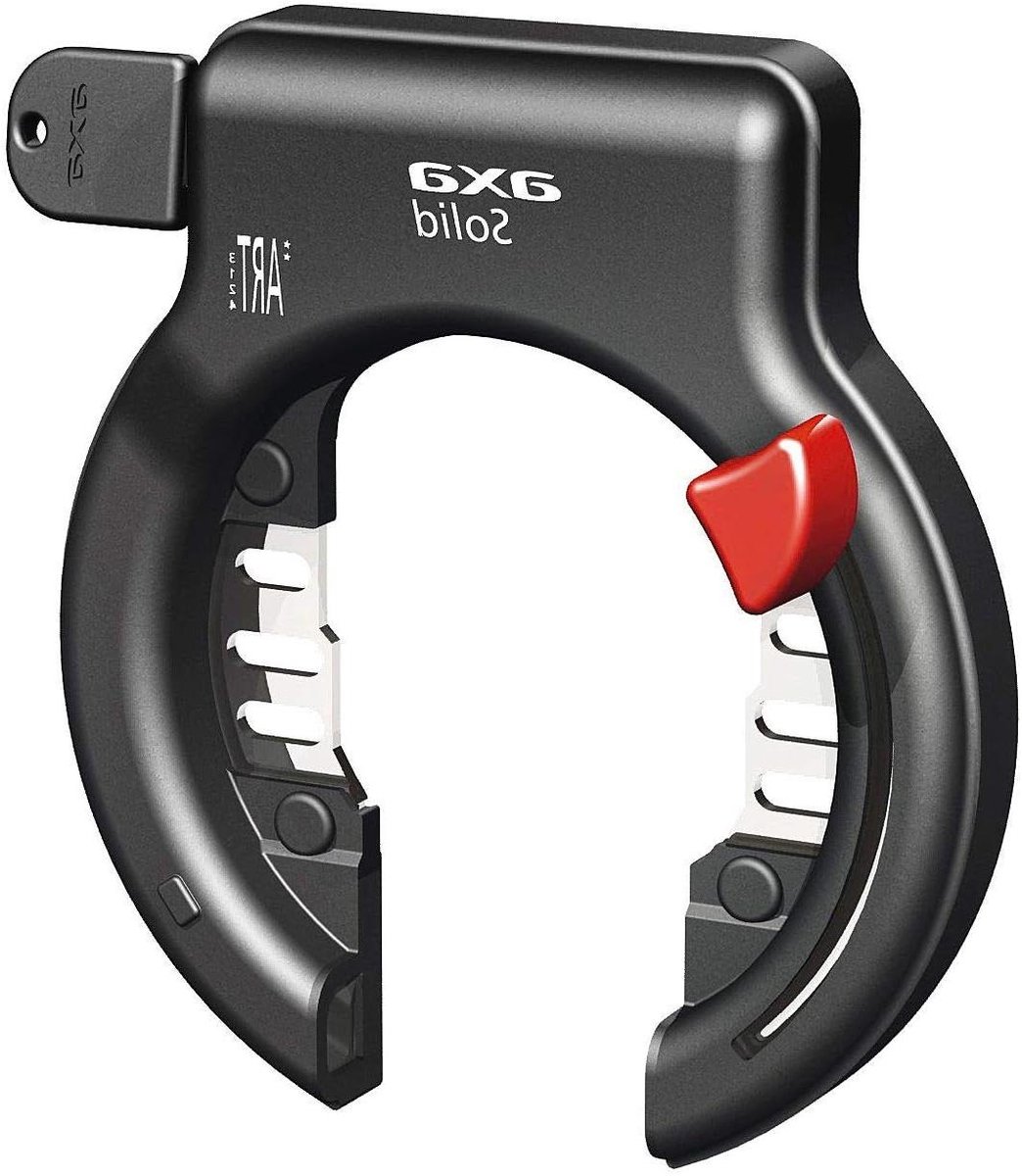 Frameslot - Fietsbeveiliging - Fiets Diefstalpreventie - Gehard Stalen Beugel - 71 mm - Zwart