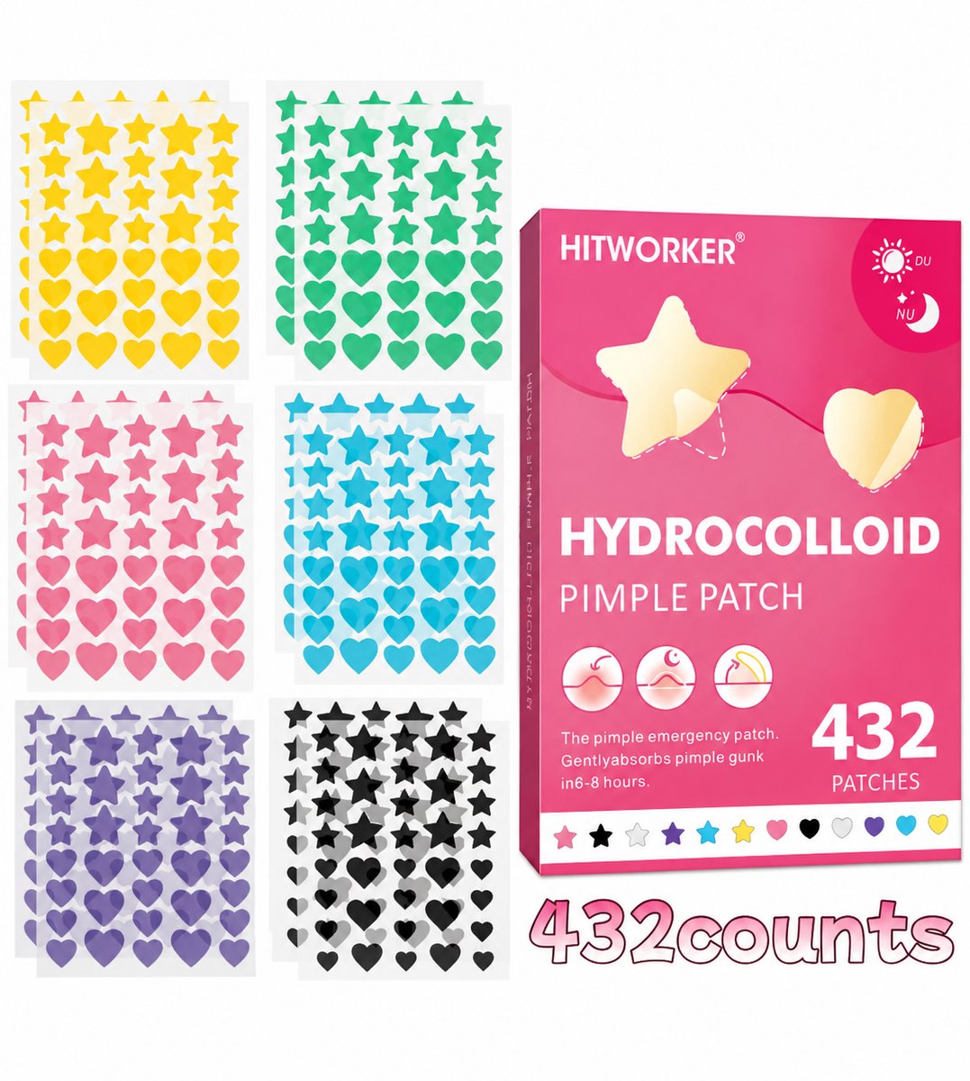 Acne / Pimple Patch, 432 stuks
