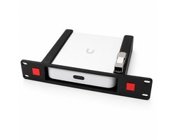 10 Inch Rack Mount Geschikt voor Ubiquiti UniFi UXG-Max / UCG-Ultra / UCG-Max – Netwerk Rack Beugel – Zwart