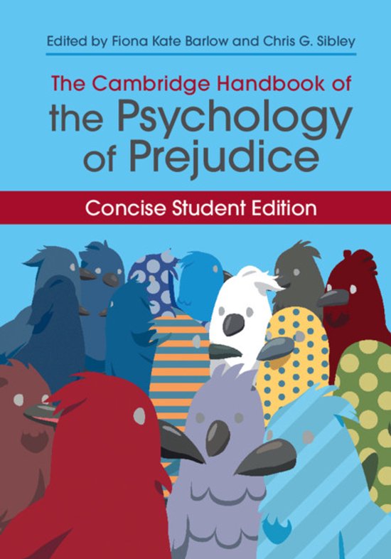 The Cambridge Handbook of the Psychology of Prejudice - cover