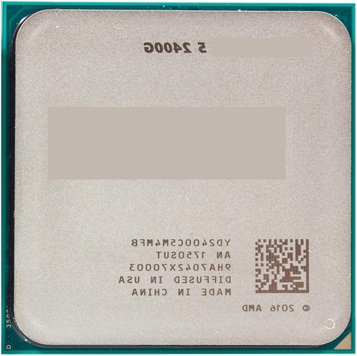 Processor CPU - Quad-Core - Desktop Gebruik - Geïntegreerde Graphics - AM4 Socket - Niet Van Toepassing